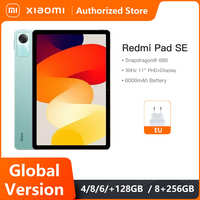 Global Version Xiaomi Redmi Pad SE 128GB / 256GB Snapdragon® 680 Mi Tablet Quad speakers Dolby Atmos® 90Hz 11\