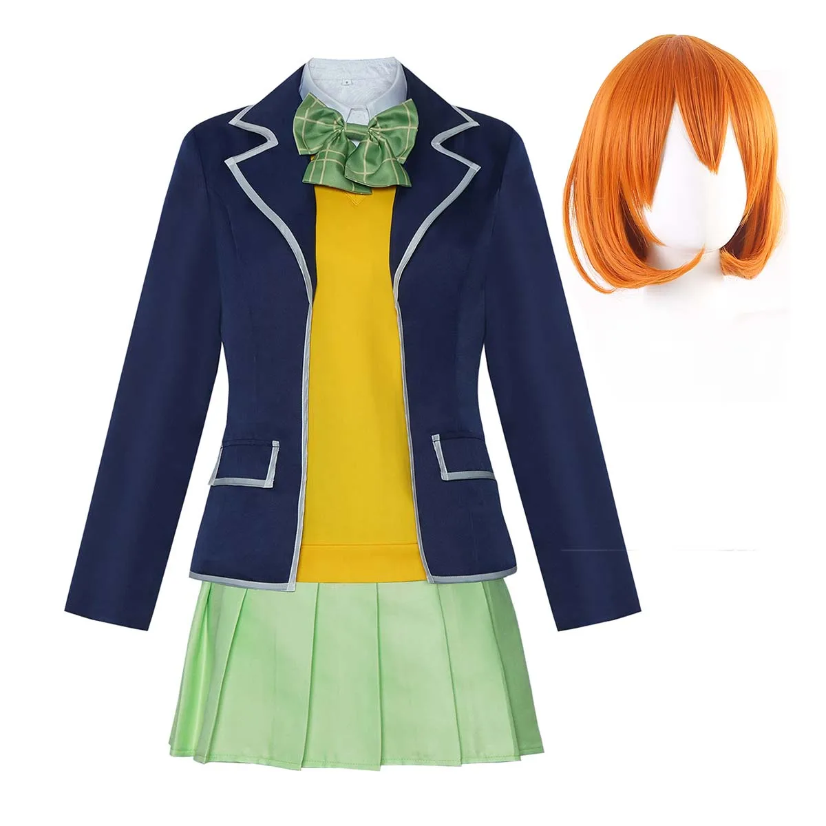 

Halloween Party Anime the Quintessential Quintuplets Cosplay Miku Nakano Uniforms Costumes