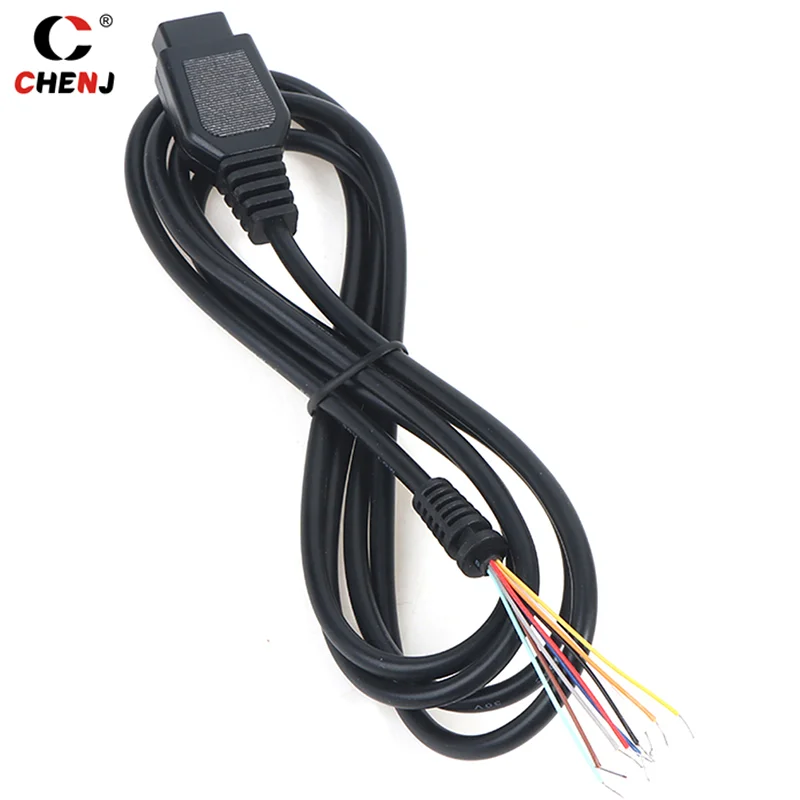 Cable de extensión de 9 pines para Sega Genesis 2, Cable de 1,5 M para controlador MD2, accesorios para consola de juegos