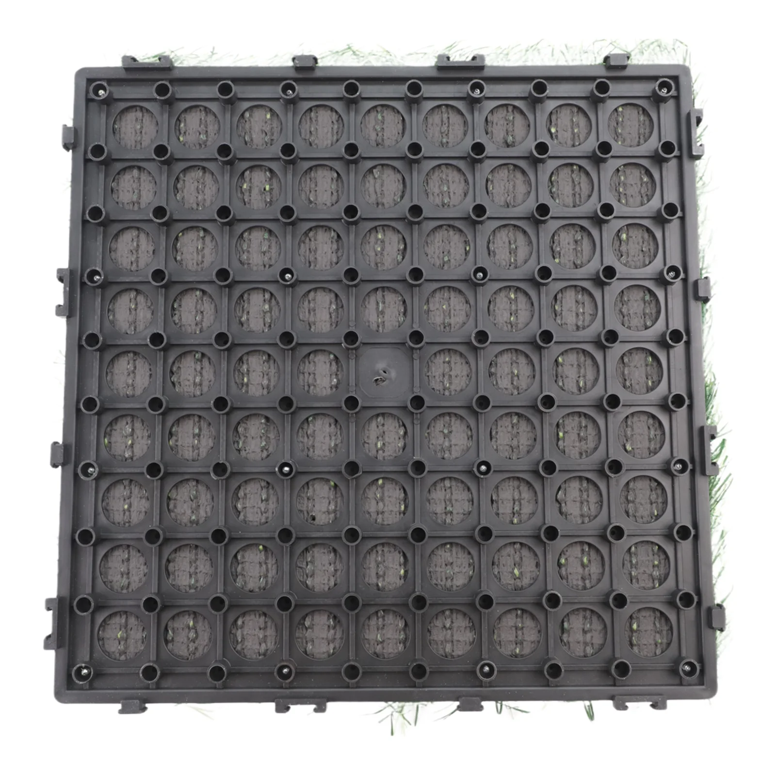 Artificial Turf Tiles 5pcs Interlocking with Self Draining Technology Material for Long Lasting Garden and Outdoor Use