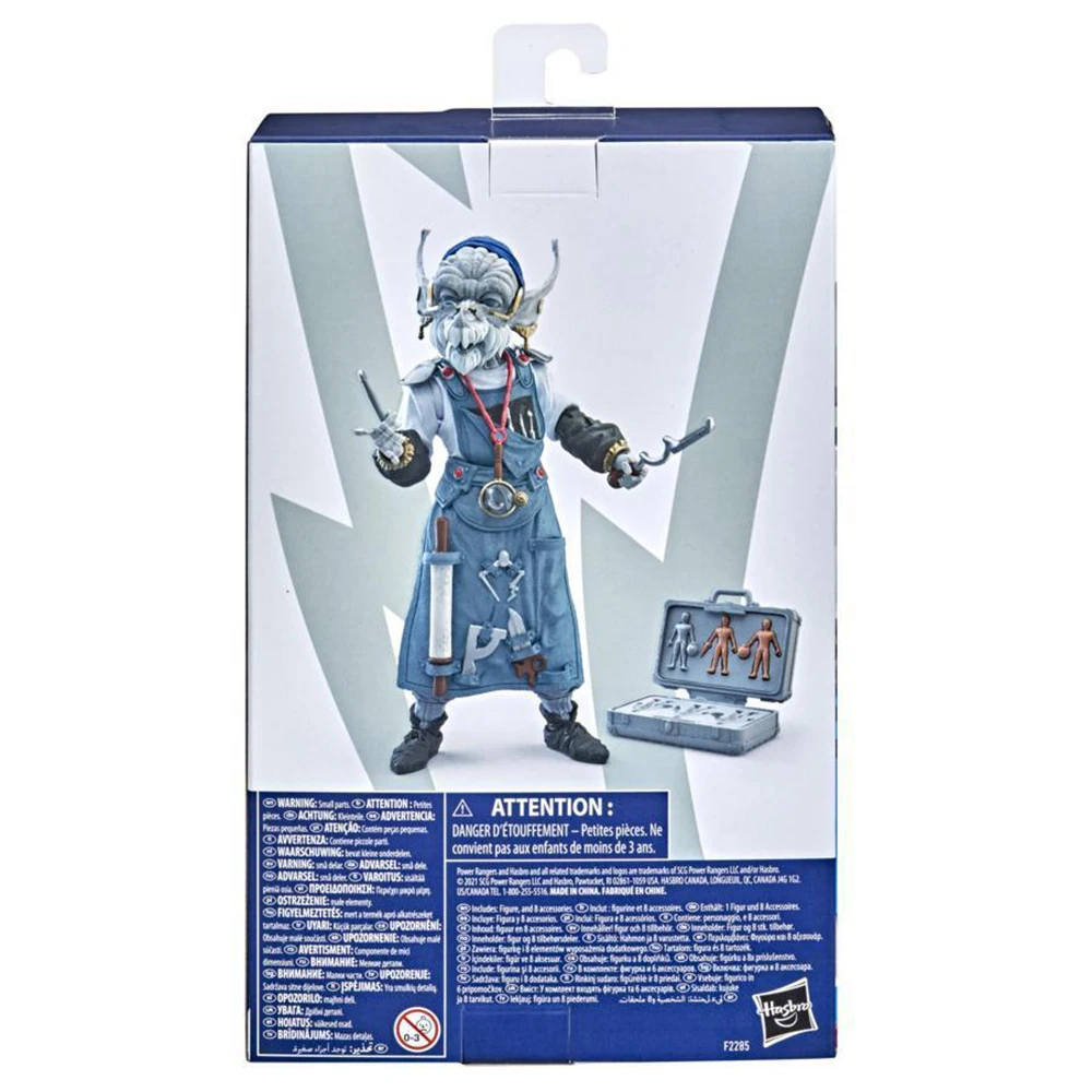 In-Stock Hasbro Power Rangers Lightning Collection Mighty Morphin Finster 6-Inch Scale Action Figure Model Gift Toys