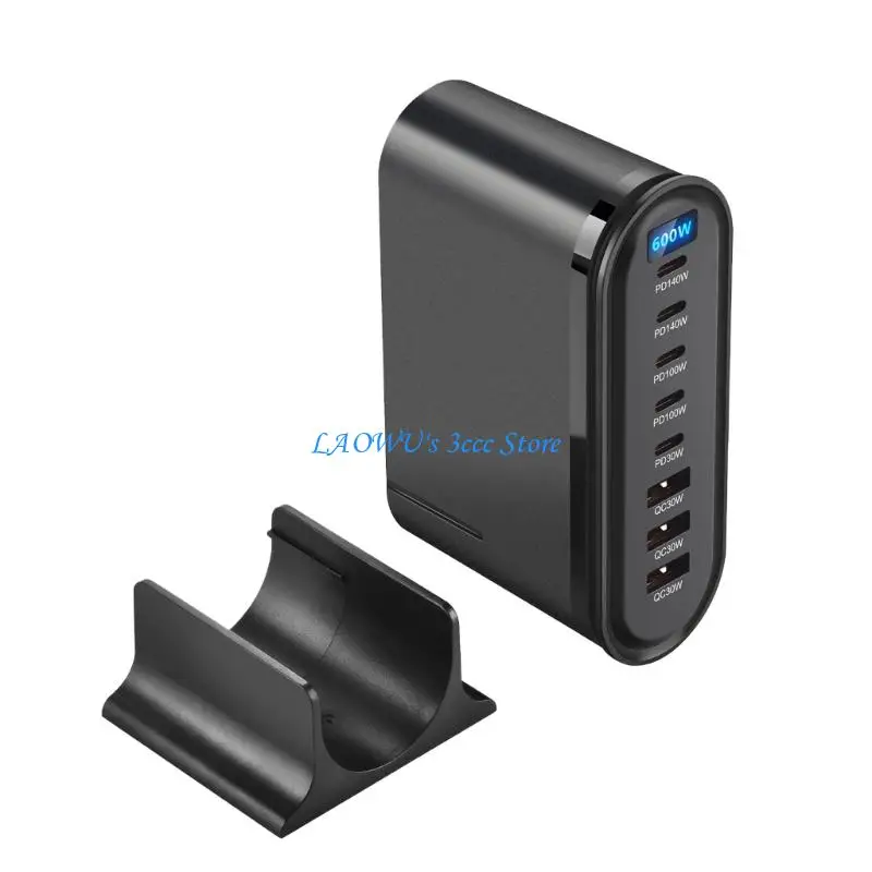 

Y8AD высокая скорость 600W USB C Зарядное устройство PD100W USB -зарядное устройство для смартфонов планшеты