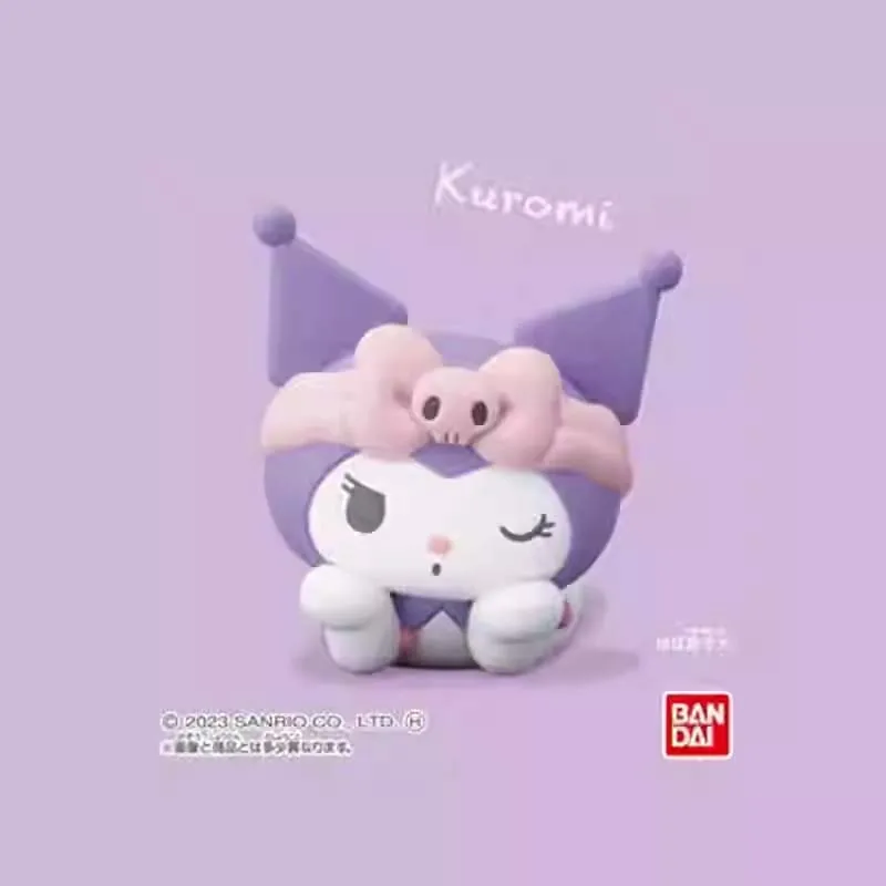 Bandai Digimon Gacha kapsułka pudełko z niespodzianką Sanrio PomPomPurin moja melodia Kuromi Pochacco Gashapon Anime figurka zabawka dla kolekcjonerów