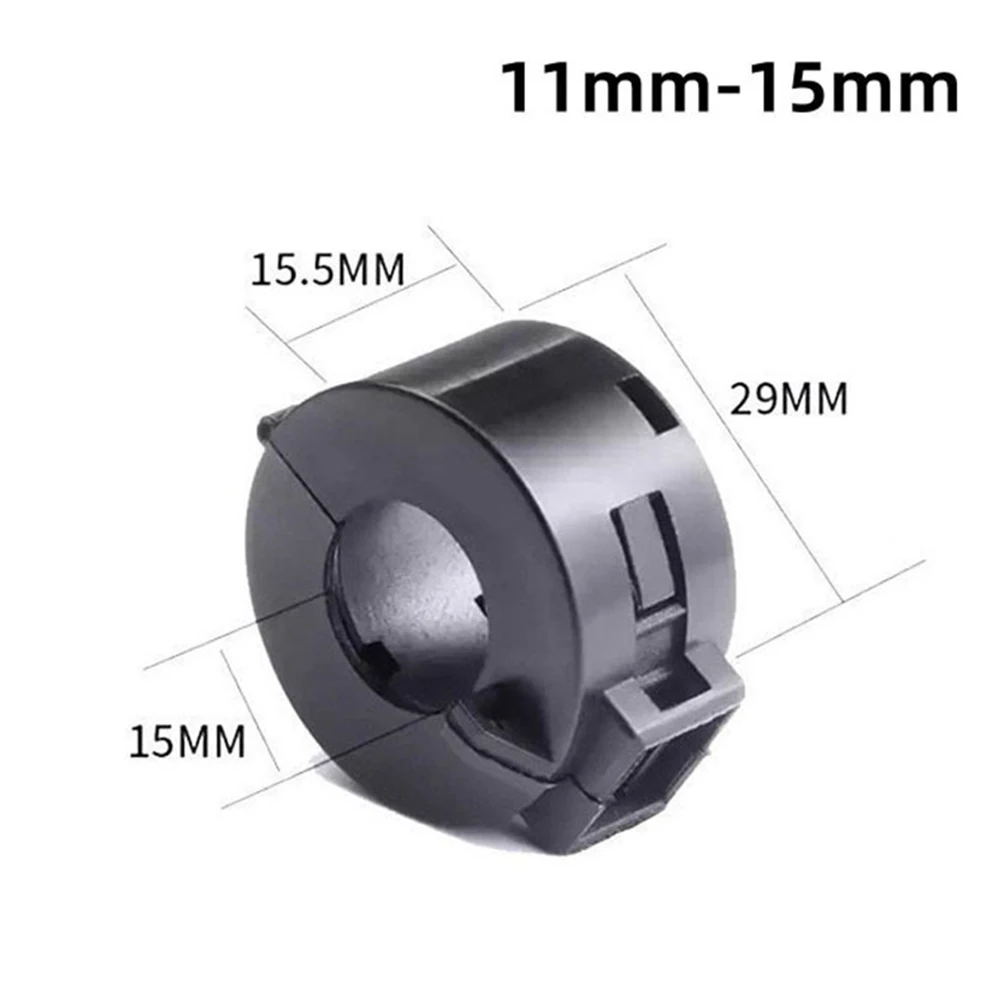 5pcs Ferrite Core Noise Reduction Clip On Rings for RFI Interference Suppression on Audio USB and Power Cables