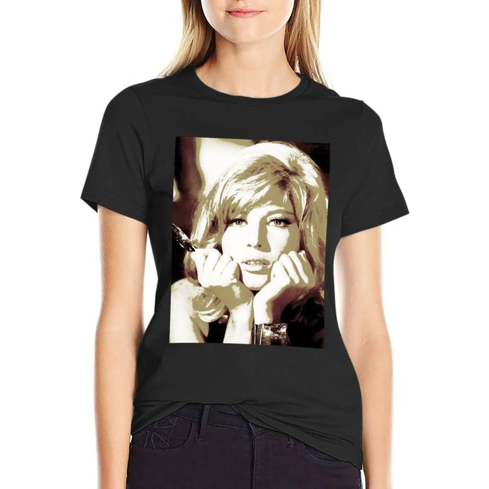 People Classic Cinema Monica Vitti Dies Gifts Idea T-Shirt quick-drying blacks quick drying t-shirt dress for Women plus size