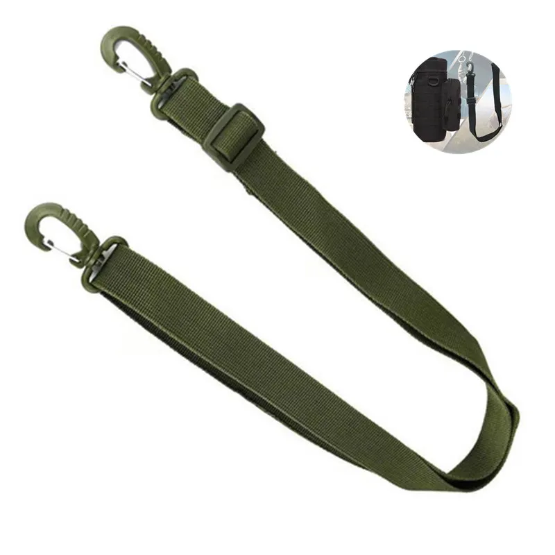 1Pcs Adjustable Nylon Shoulder Belt Strap Outdoor Sports Cross-body Shoulder Strap For Military Fans Tactical Accessories