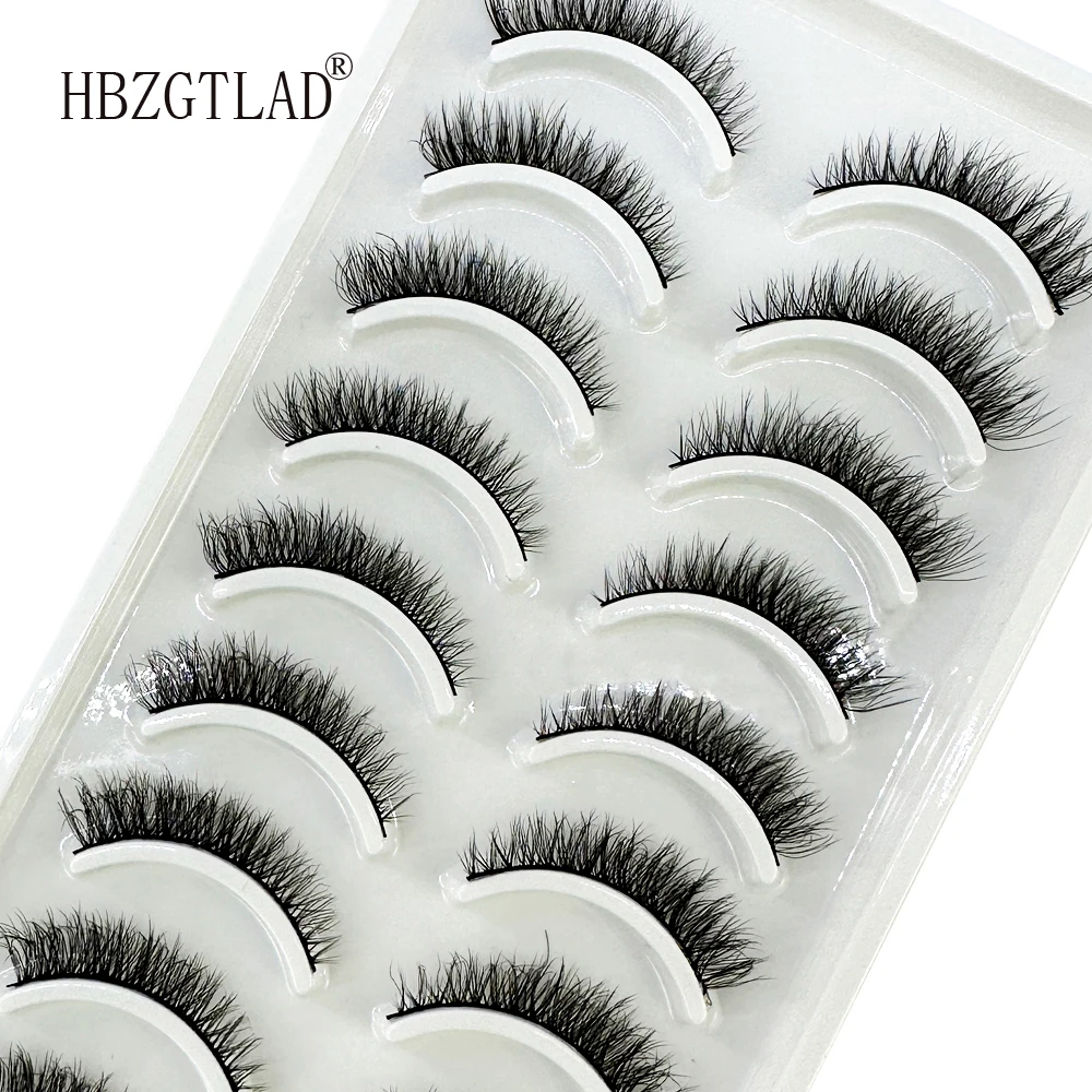 NEW 5/10Pairs 3D Mink EyeLashes Natural Hair False EyeLashes Long 100% Dramatic Eye MakeupFake Lashes Fluffy Cilios Lashes