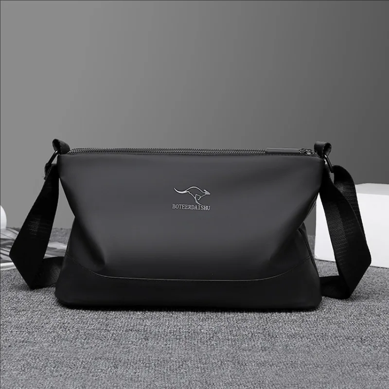 Business Casual Mens Crossbody Sling Bag Large Capacity Shoulder Bag Water Resistant Multi Purpose Work Travel Outdoor Backpack