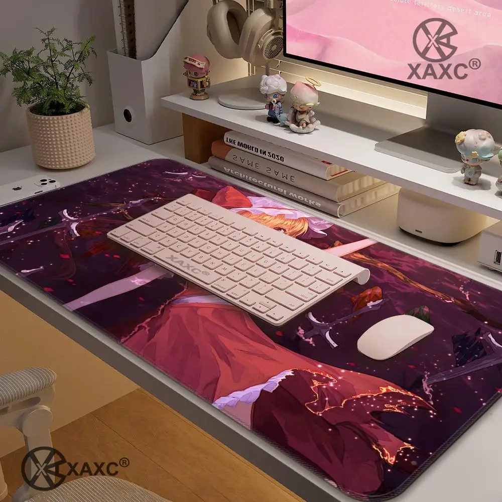 Touhou Project XAXC Mouse Pad large keyboard mouse desk pad non-slip rubber gaming mouse pad laptop mouse carpet