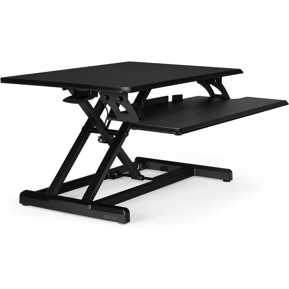 Uplift Desk - Convertidor de escritorio de pie Lady Bird (negro)