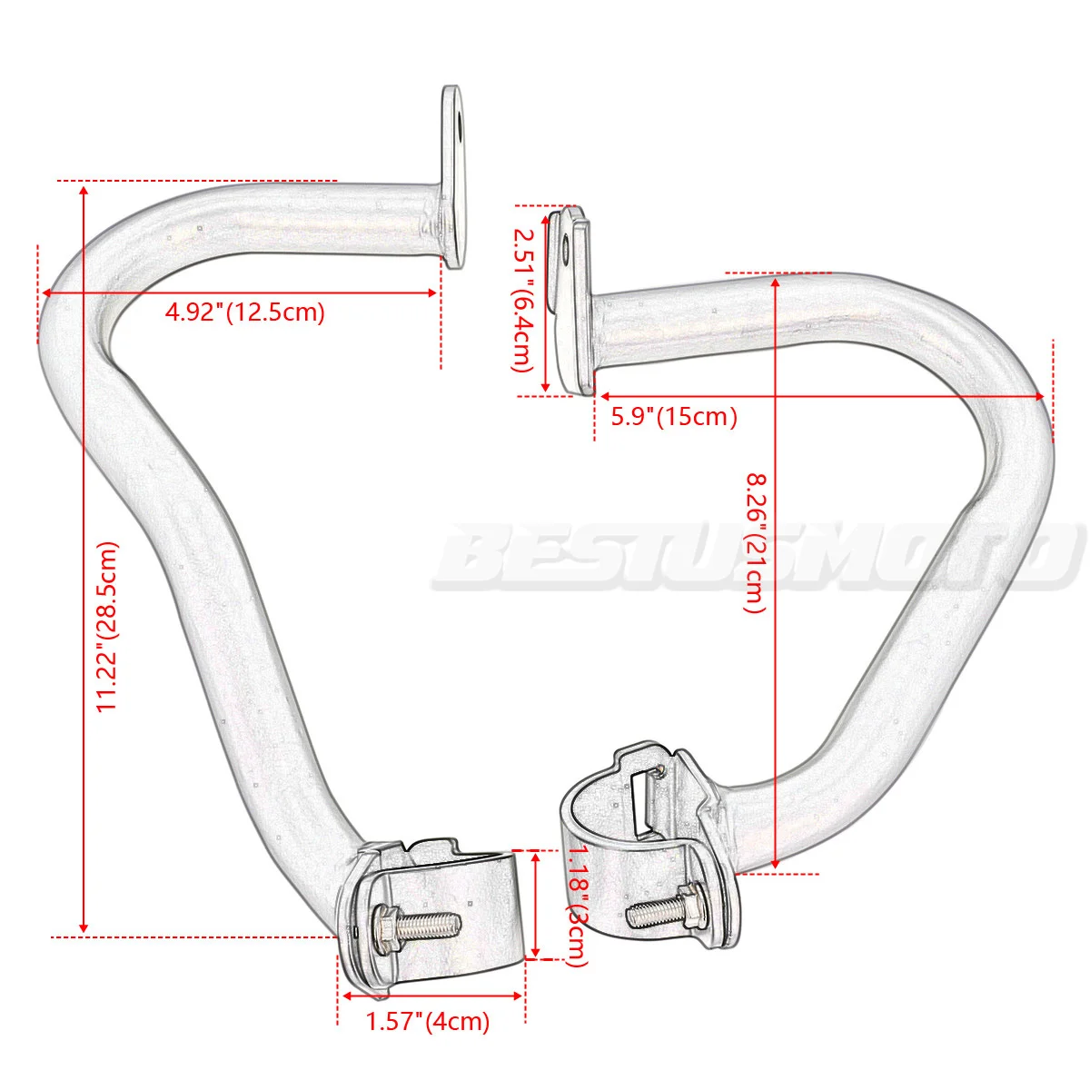 Motorcycle Engine Guard Highway Crash Bars For Honda CB1100 CB1100EX CB1100RS 2010 2011 2012 2013 2014 2015 2016 2017 2018 2019