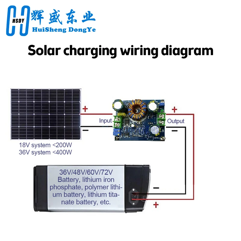 Módulo de impulso de alta potência dc 10-60v a 12-80v 600w mppt tensão constante solar módulo regulador de tensão de veículo de corrente constante