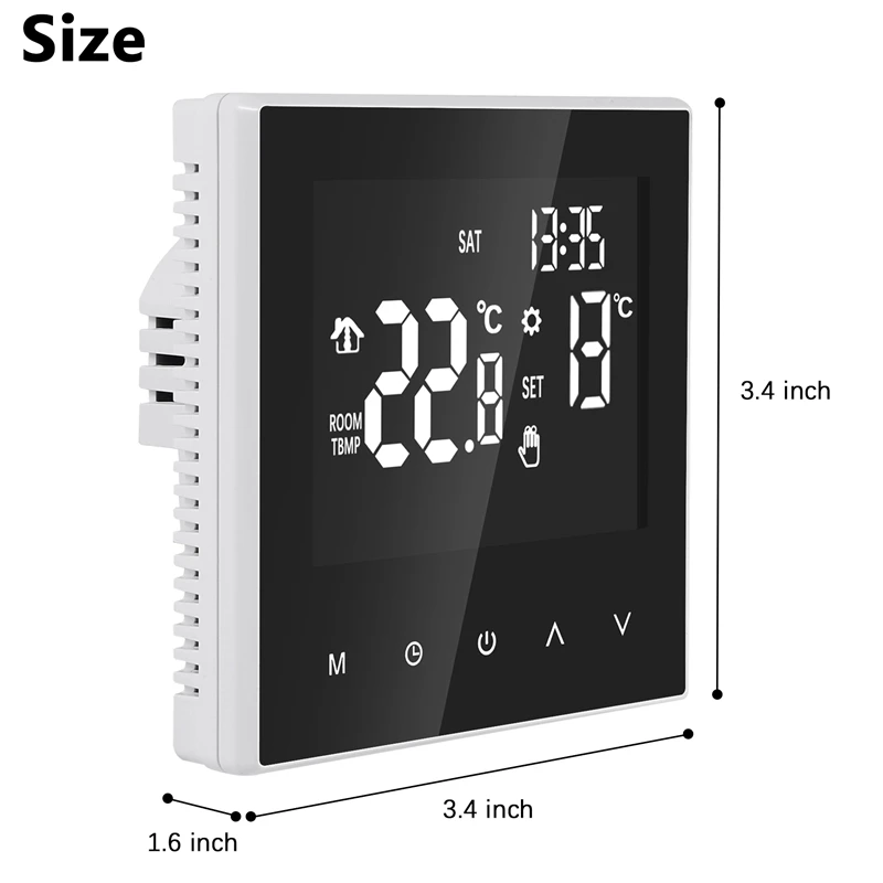 ME81H Smart Thermostat Digital Temperature Controller Circulation Programmable Electric Underfloor Heating