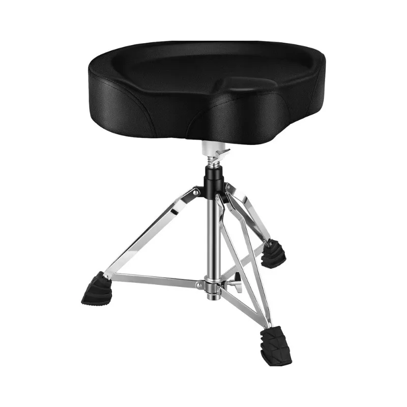 Heavy‑Duty Double Adjustable Drum Stool Padded Seat For Music Performance
