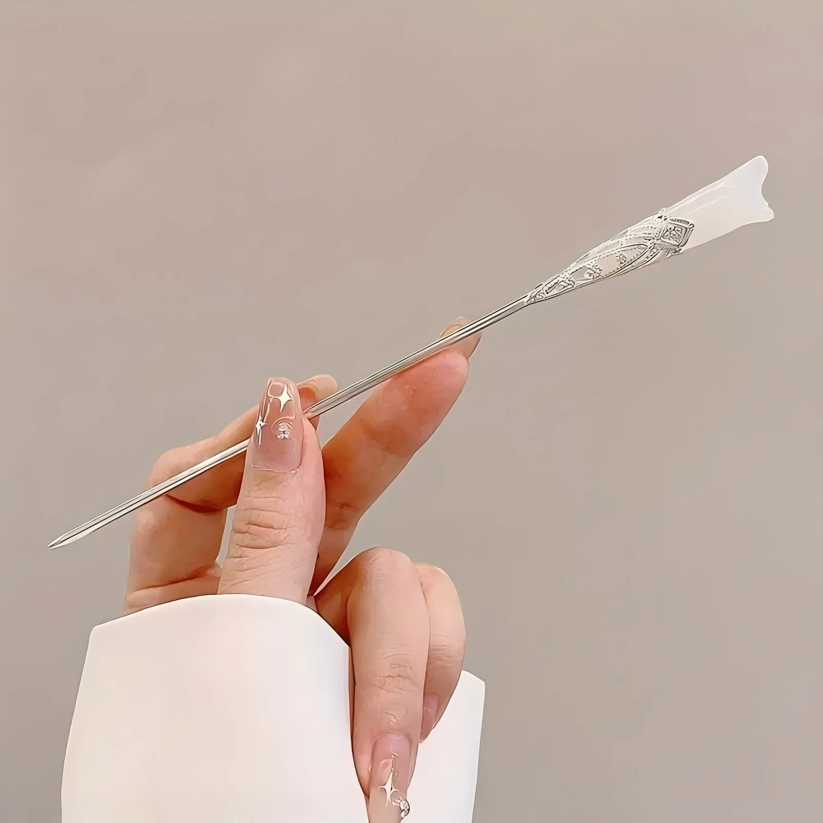 أنيقة النمط الصيني مشبك شعر شرابة الشعر عصا التقليدية الأزهار تصميم تصفيفة الشعر التبعي النساء المجوهرات دبوس الشعر إبرة الشعر