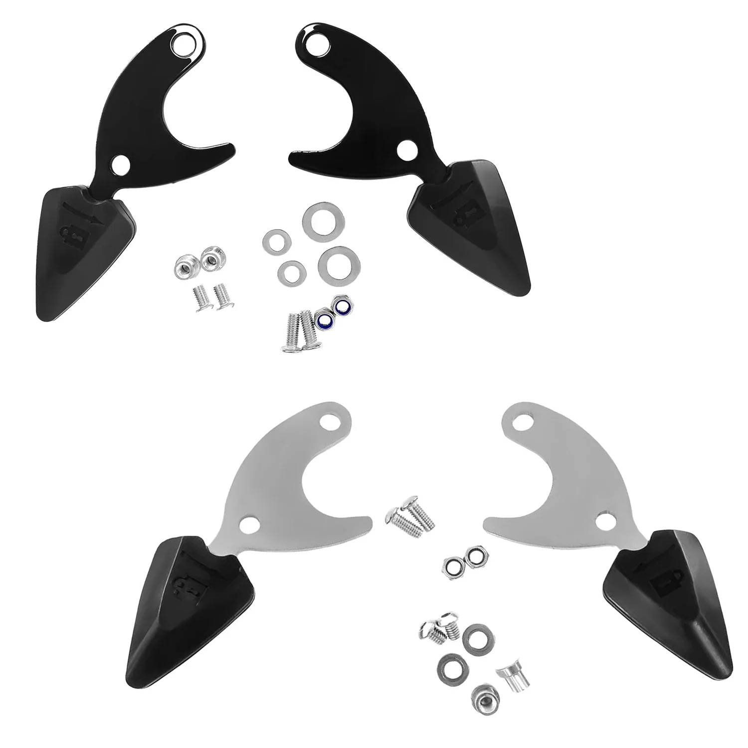 Mounting Luggage Rack Sissy Bar Docking Latch Clips Lock For Indian Chieftain Roadmaster Springfield Challenger Chief 2014 Up