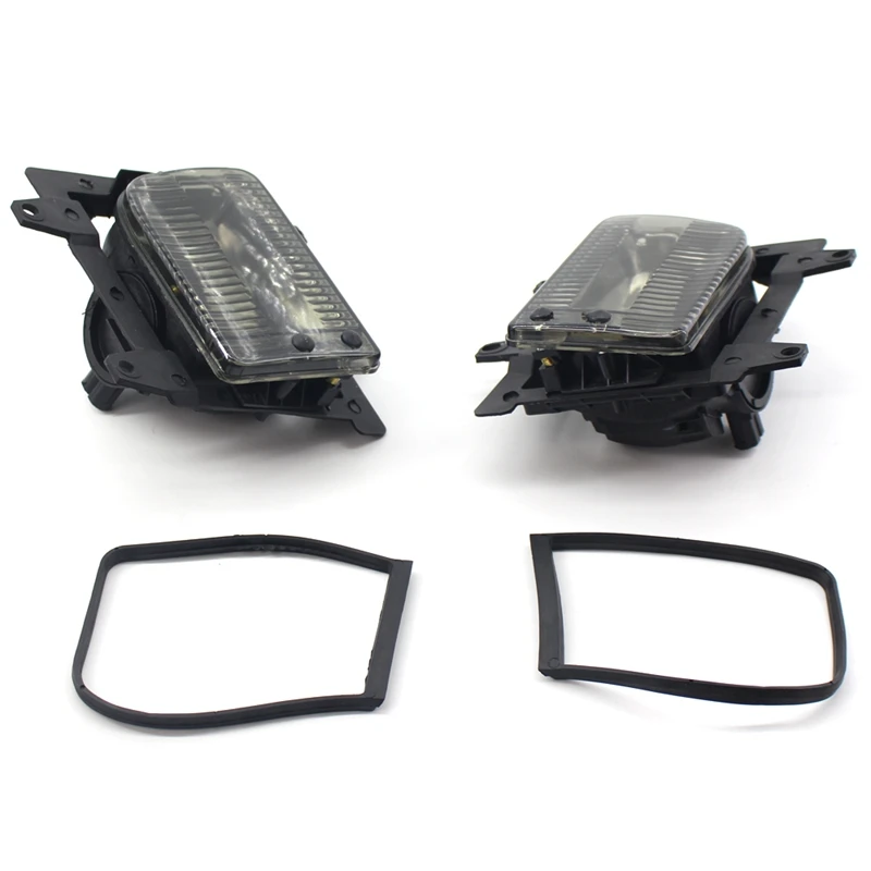 2Pcs Yellow Clear Lens Cover Front Bumper Fog Light Lamps House For Bmw E30 318I 318Is 325I 325Is 325E 325Es 325Ix 63171385945 6