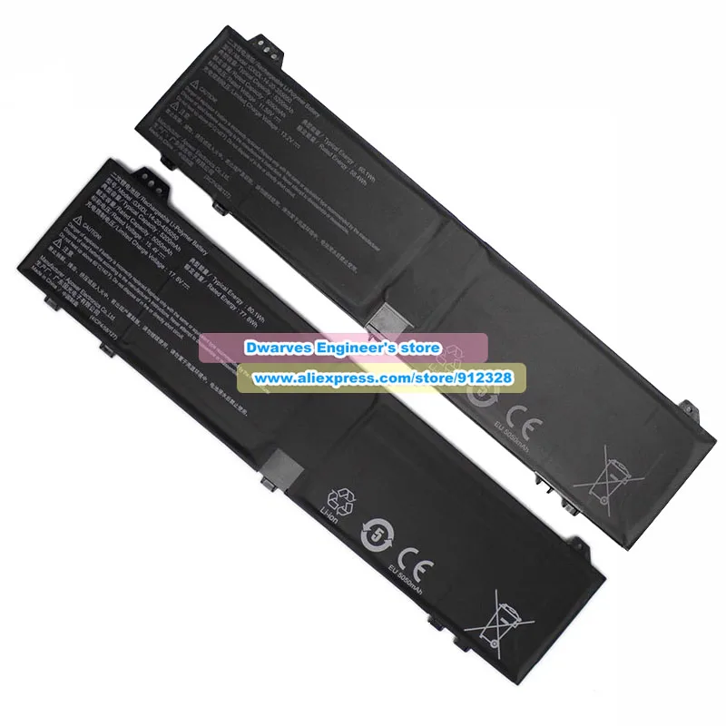 Genuine GXIDL-14-20-4S5050 -3S5050 Battery 15.4V 80.1Wh for Mechrevo Yilong 15 Pro Yaoshi 15/16 Pro Wujie 15X 14X AURORA X 2024
