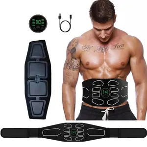 Home and office abdominal toning belt, electronic muscle stimulator, portable AB toner, weight loss massager, fitness equipment 10 MAIN ABDOMINAL SALES APPLIANCE - №6