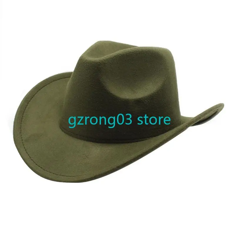 127C قبعة راعية البقر للهالوين قبعة رعاة البقر غير رسمية لحفلات الديسكو للمهرجانات الموسيقية #4