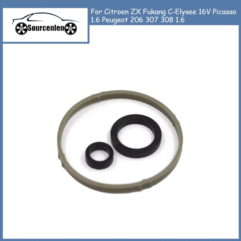 

Brand New Oil Filter Base Sealing Ring For Citroen ZX Fukang C-Elysee 16V Picasso 1.6 Peugeot 206 307 308 1.6