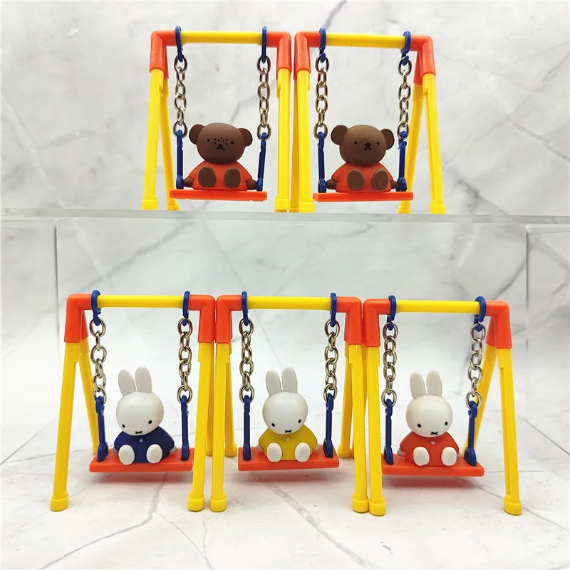 Kawaii Miffy Boris Kuchen Dekoration Tischplatte Auto Dekoration Modell Spielzeug Figur Spielzeug Geschenke für Jungen und Mädchen