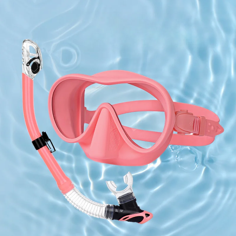 

Professional Snorkel Swimming Easy Breath Diving Mask and Snorkels Goggles Glasses Diving Tube Set Snorkel Mask