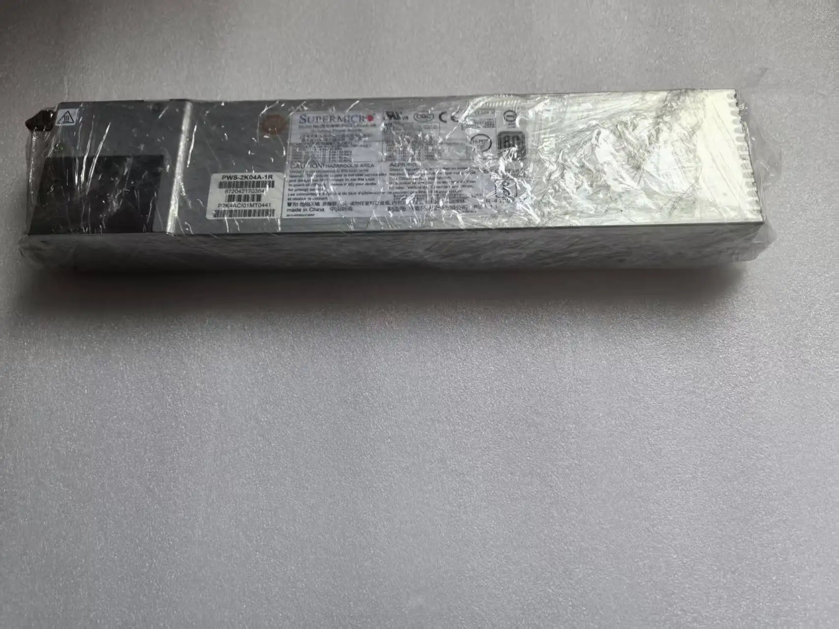 Pws-2K04A-1R Power Supply - Ac-Dc 2000W, Titanium Level, Redundancy, 1U, Pmbus 1.2