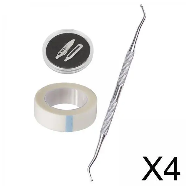 Carbon Steel Toenail Corrector Adjustable Ingrown Nail Clip Kit Pedicure Tool for Women Foot Nail Treatment