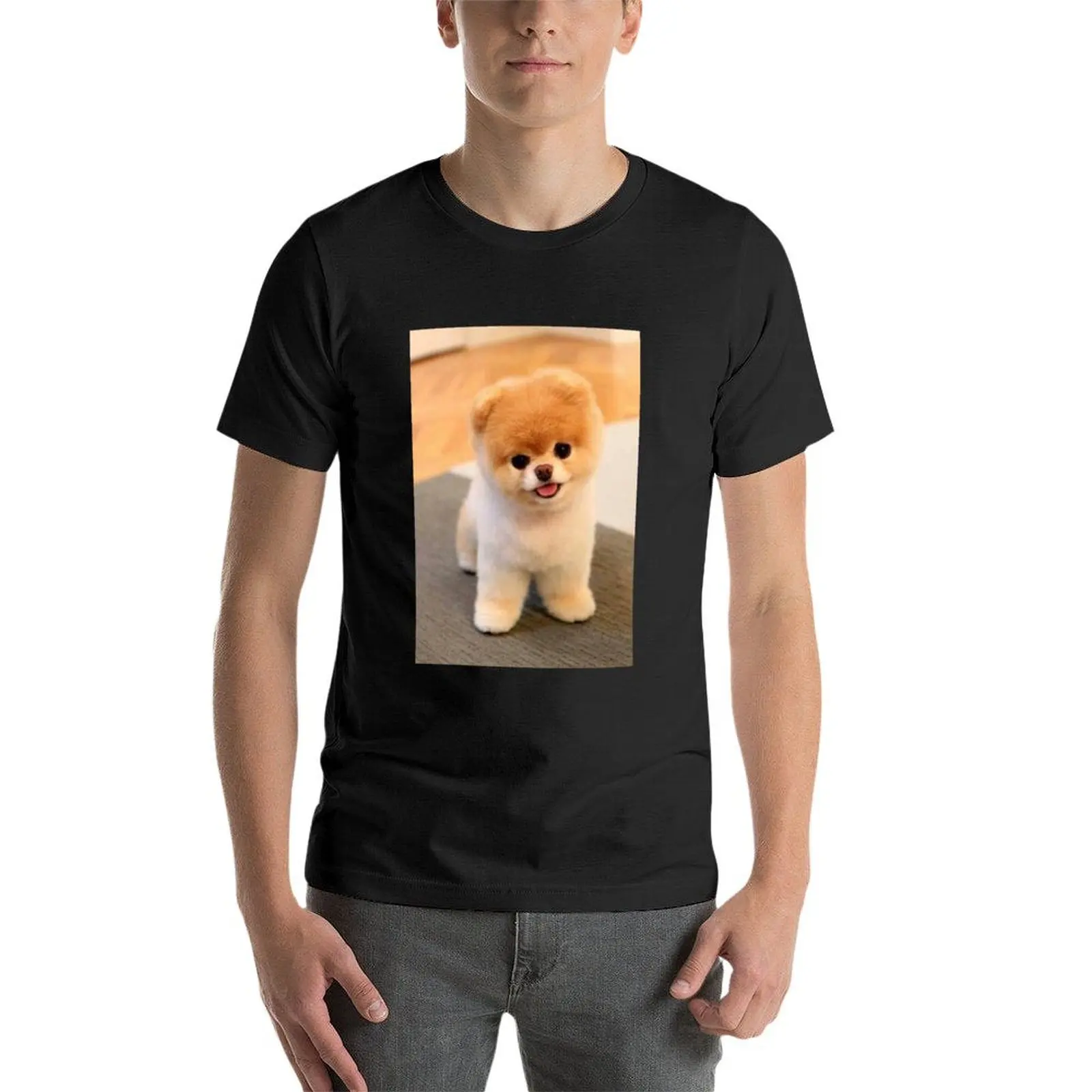Dog Boo T-Shirt vintage anime shirt vintage t shirts vintage clothes anime clothes plain white t shirts men image 3