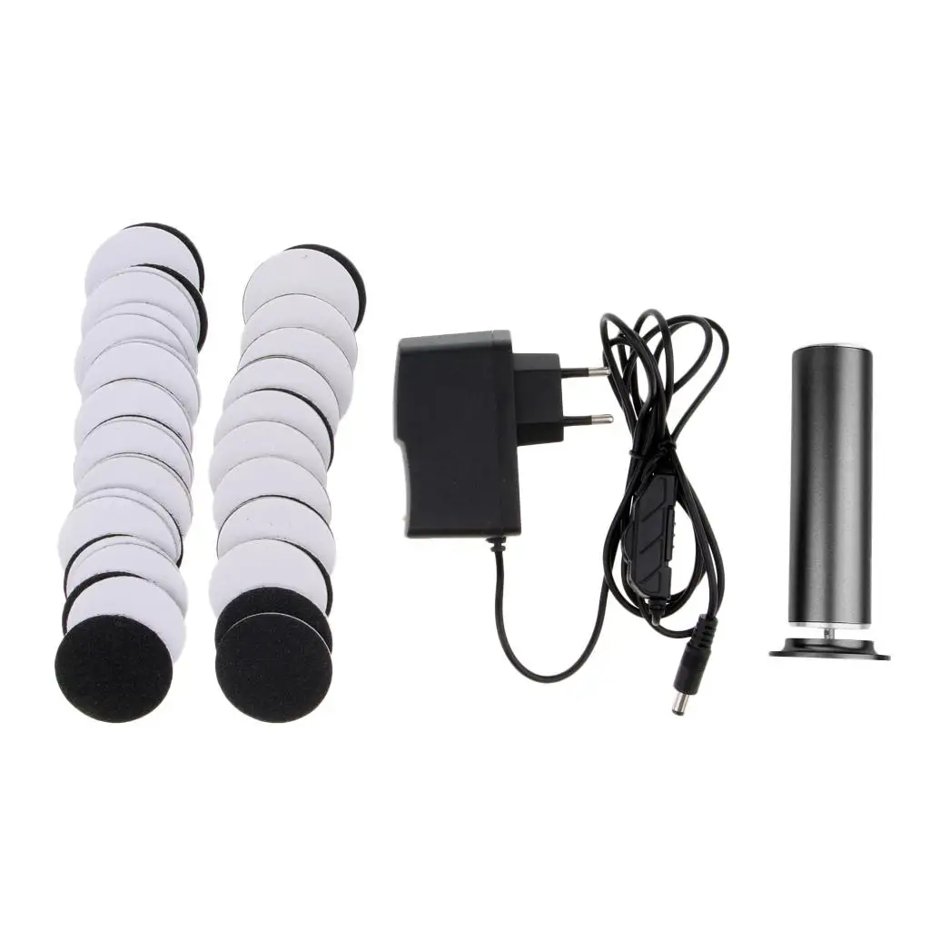 

Electric Callus Remover Tool Adjustable & Replacement Sandpaper Disk EU Plug