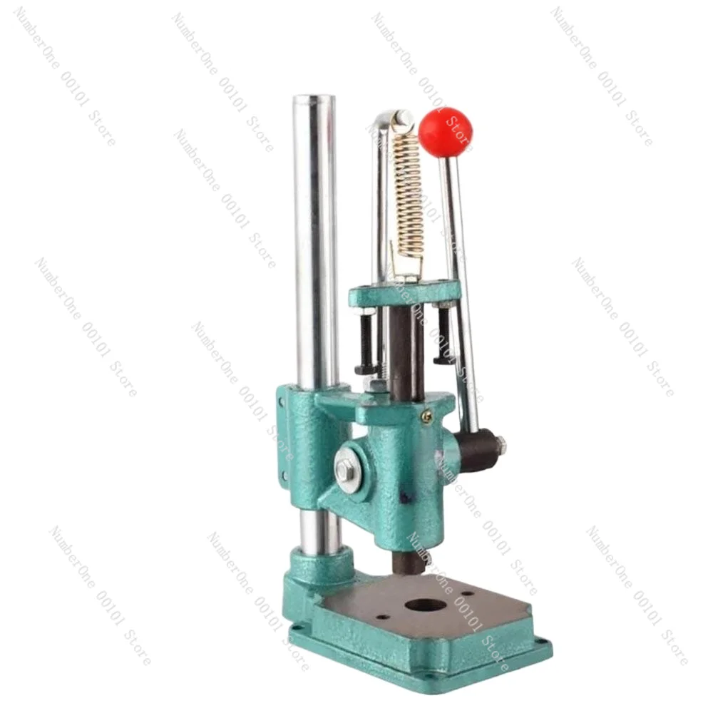 JR-16/JH-16 Hand Press Machine Desktop Round /Square Head Punch Punching IndustrialHand Press Small Manual Press Stroke 57mm