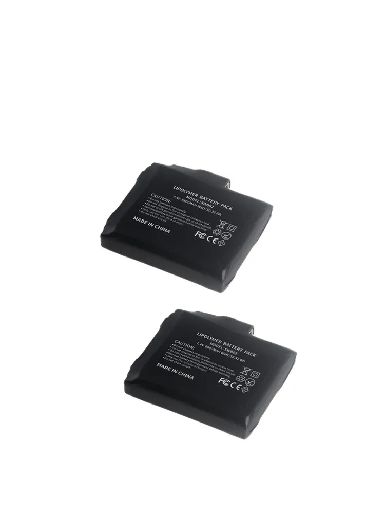 7.4V 6800mAh lithium-polymeerbatterij Verwarmde handschoenen Batterij voor verwarmingsvest, verwarmingssokken, antivriesbatterij