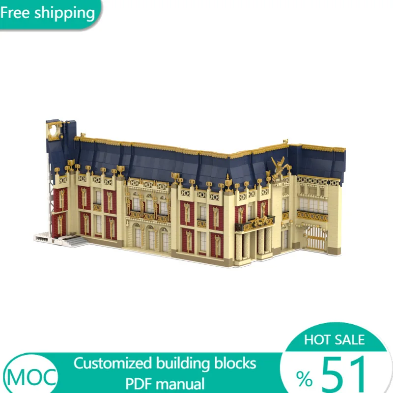 

4994 PCS Urban Château DeVersailles Part 24998 Pieces MOC Customize Modular Building Block Creative DIY Boys Toy Christmas Gift