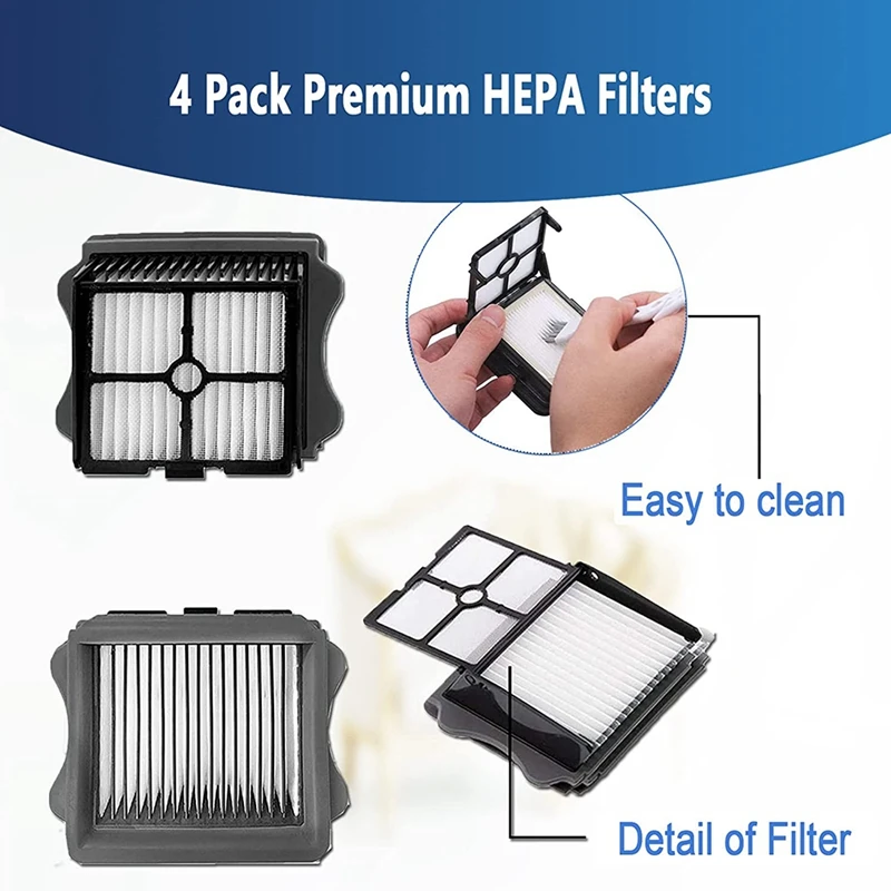 Peças de reposição para aspirador molhado e seco, escova do rolo principal, filtro HEPA, acessórios sem fio, Tineco Floor One, S5