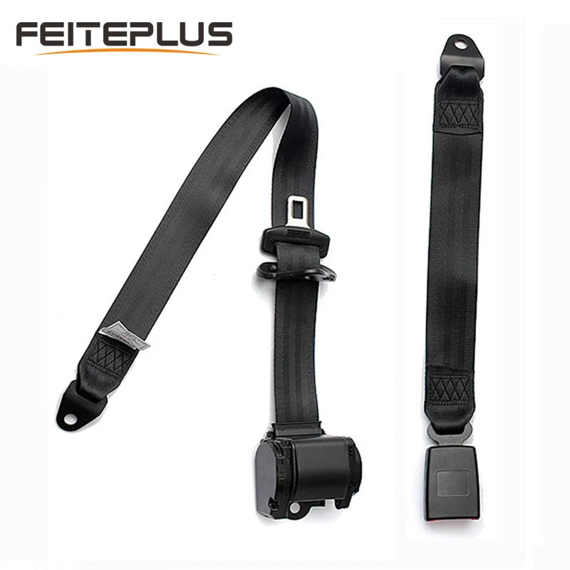 

Universal ELR 3 Point Car Safety Belt Harness Car Seat Safety Harness Lap Automotive Seat Belts For Cars 3Pt With Steel Buckle