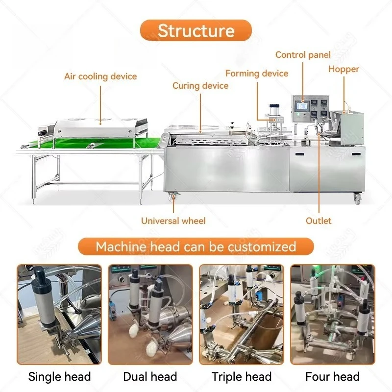 Customized Industrial Fully Automatic Mexico Tortilla Making Machine Roti Burrito Tortilla Maker Food Grade Processing Equipment
