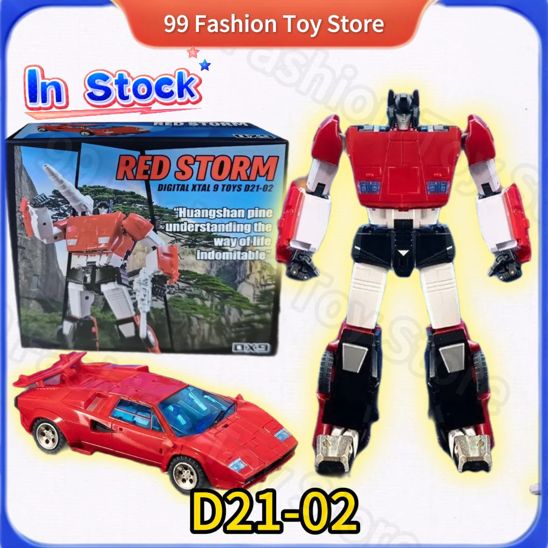 

[В наличии] Трансформируемая игрушка DX9 TOYS D21 02 Sideswipe Red Storm MP, коллекционная фигурка, подарок для мальчиков
