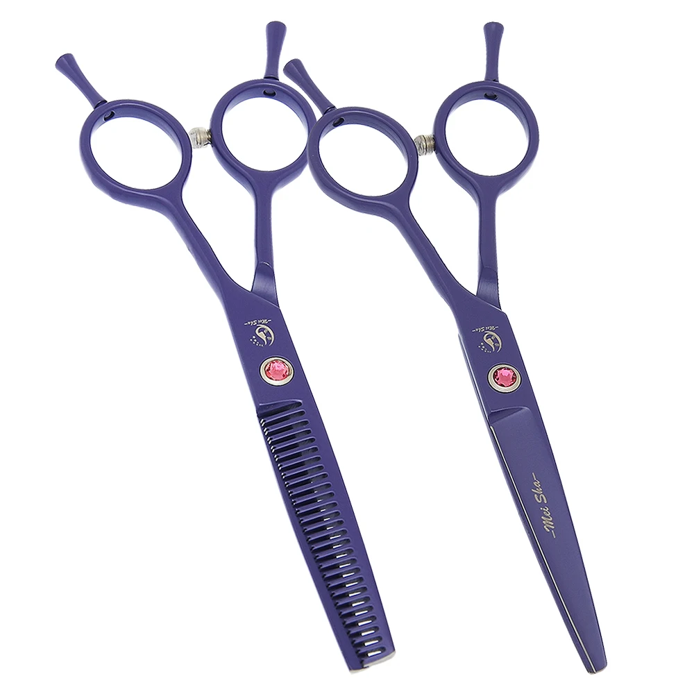 

5.5" Sharp Edge Hair Scissors Barbers Hair Cutting Shears Salon Hairdressing Thinning Tesouras Household Haircut Shears A0058A