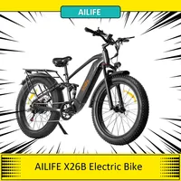 AILIFE X26B Electric Bike, 1000W Powerful Motor 48V13Ah Battery 26*4.0\