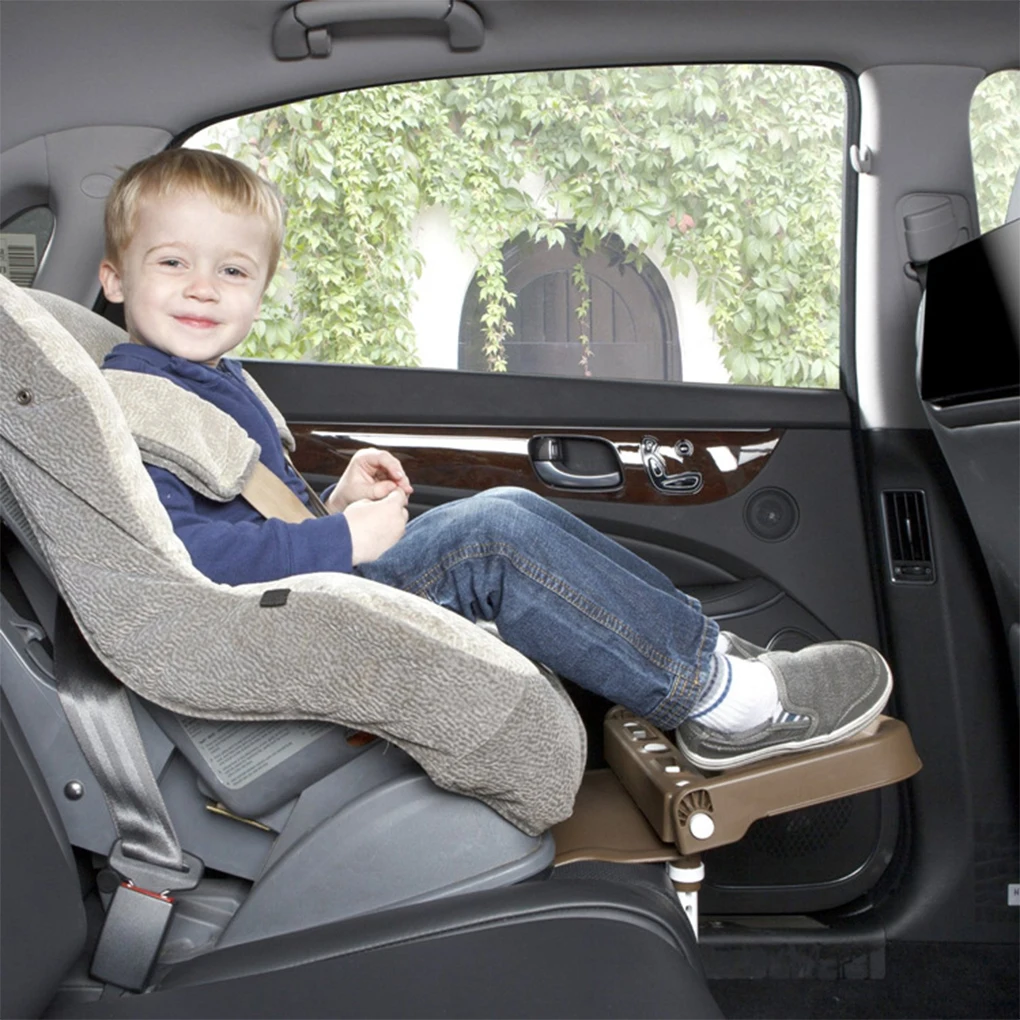 Verstellbare und faltbare Kinder Auto Sicherheits sitz Fuß stütze Erfahrung und Komfort unterwegs mit Bauchmuskeln gemacht