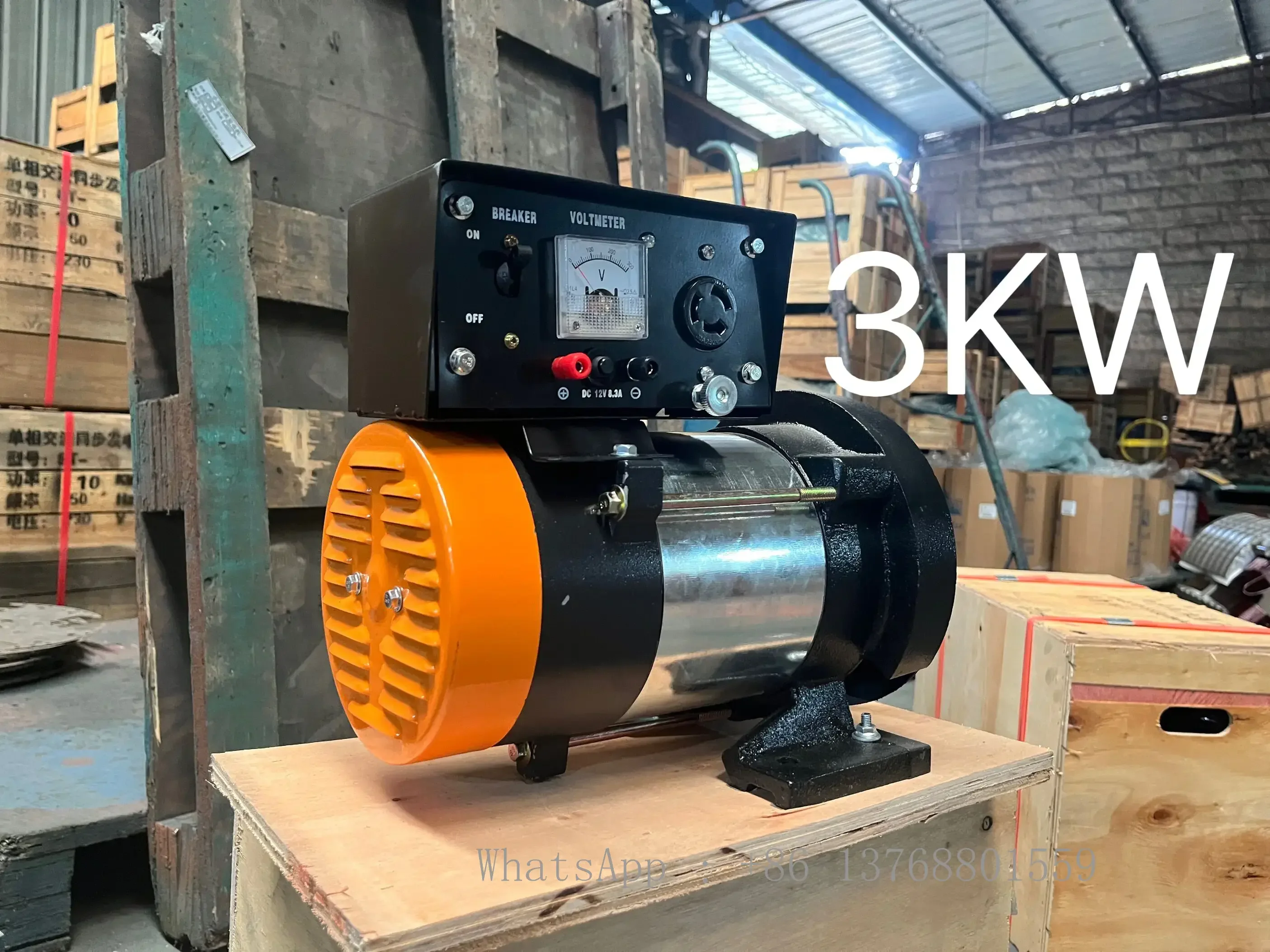 220V High Power Small Generator 3KW 5KW 8KW Generator Frequency 50HZ