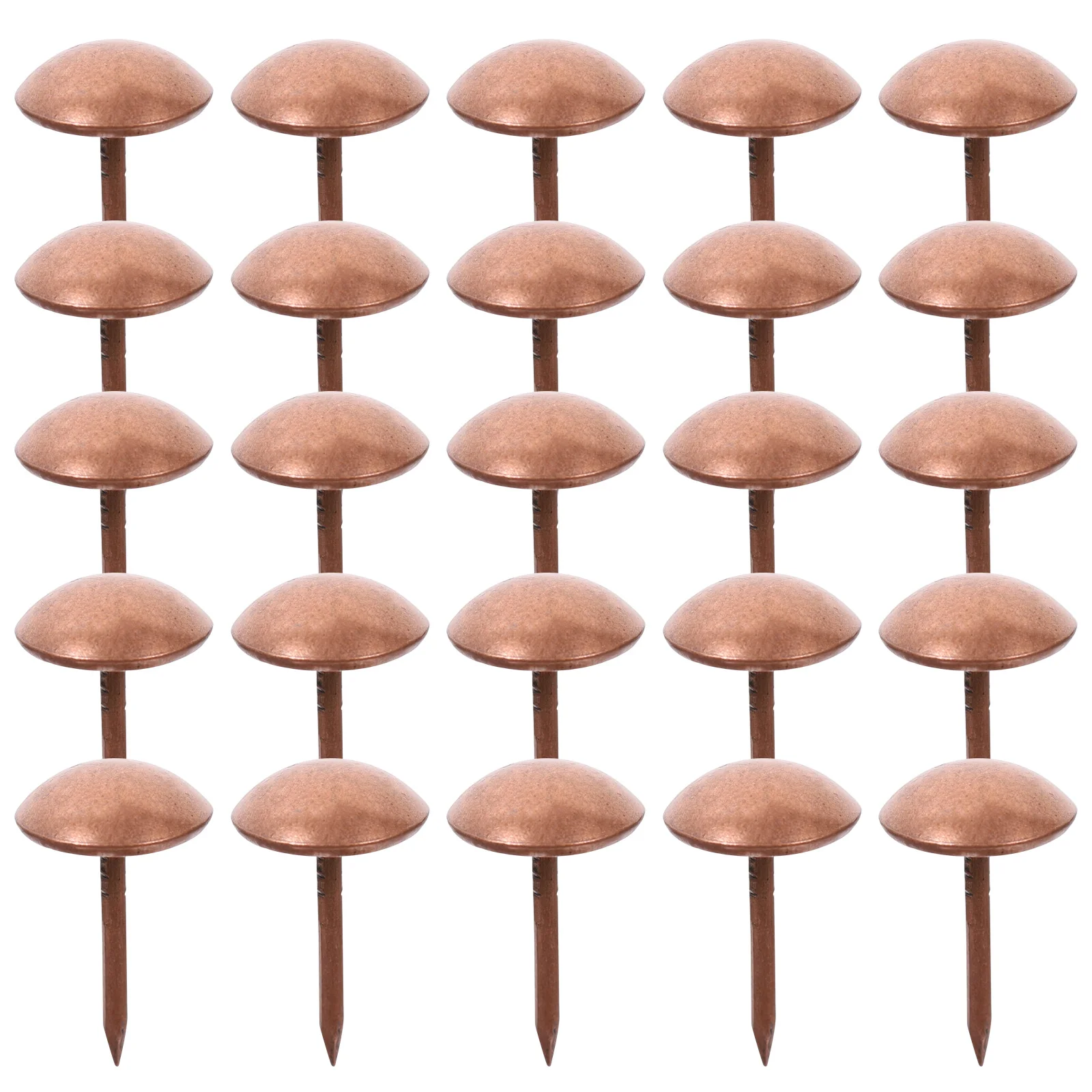 

100pcs Glossy Studs Small Upholstery Tacks Retro Decor Sofa Nails Furniture Craft Wall Art Push Pin Map Photo Holder