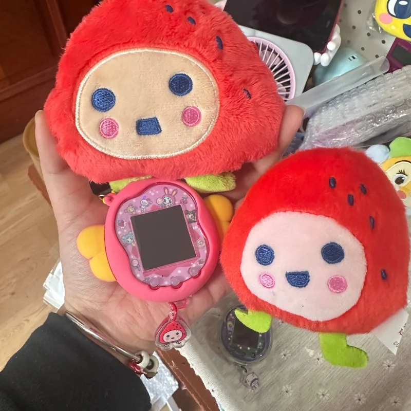 

Bandai Tamagotchi Original Mametchi Furawatchi Electronic Pet Phone Case with Cute Storage Bag for Earphones Toy & Hobbies