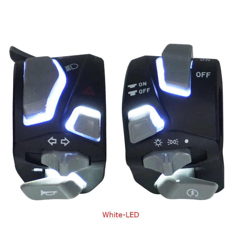 

Motorcycle Switches LED Horn Button Turn Electric Fog Lamp Light Start Handlebar Controller Switch For NIU N1 N1S Scooter