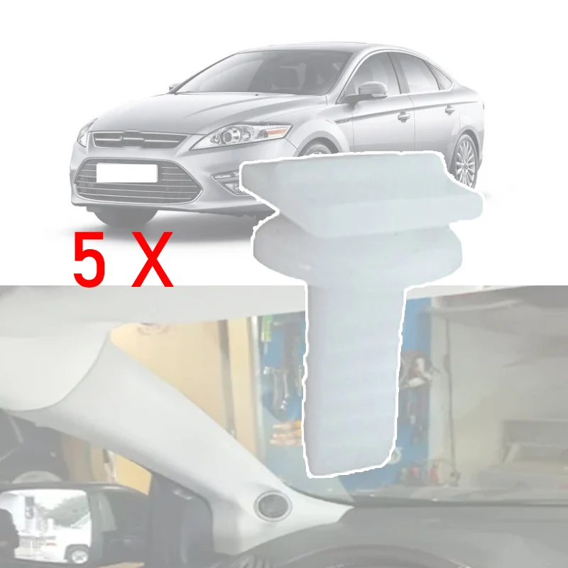 Interior A-Pillar Trim Clips for Ford  Mondeo1993 1994 1995 1996 1997 1998 1999 2000 - 2015 Fastener Clip