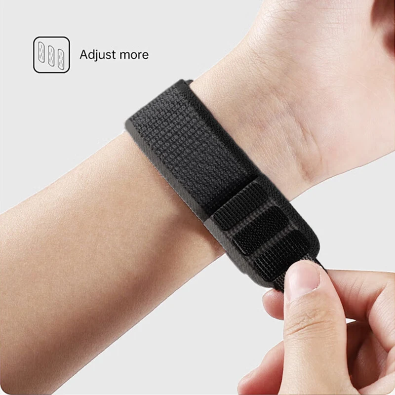 20mm 22mm Trail Loop for Samsung Galaxy Watch 7 6 5 4 40mm 44mm Nylon Wristband for Huawei Watch GT5/GT5 Pro/GT6 4 3 46mm Strap