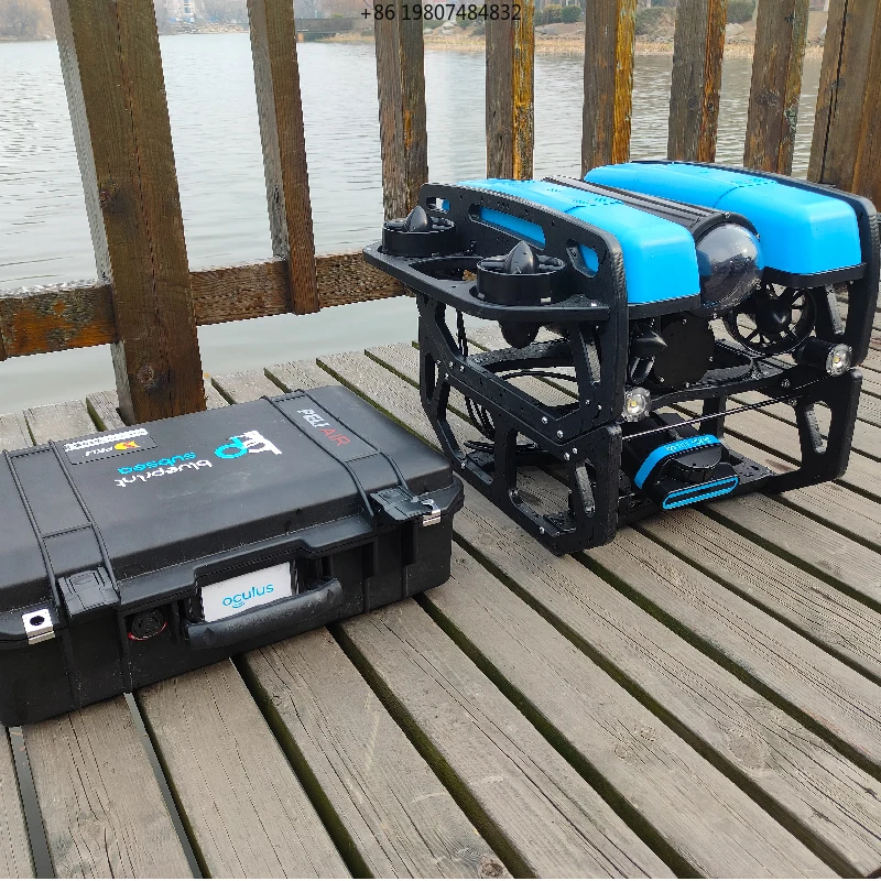 Underwater Search and Rescue with 1080p FHD Video Strong Thrust Underwater Robot with Remote Control 100m Depth  for