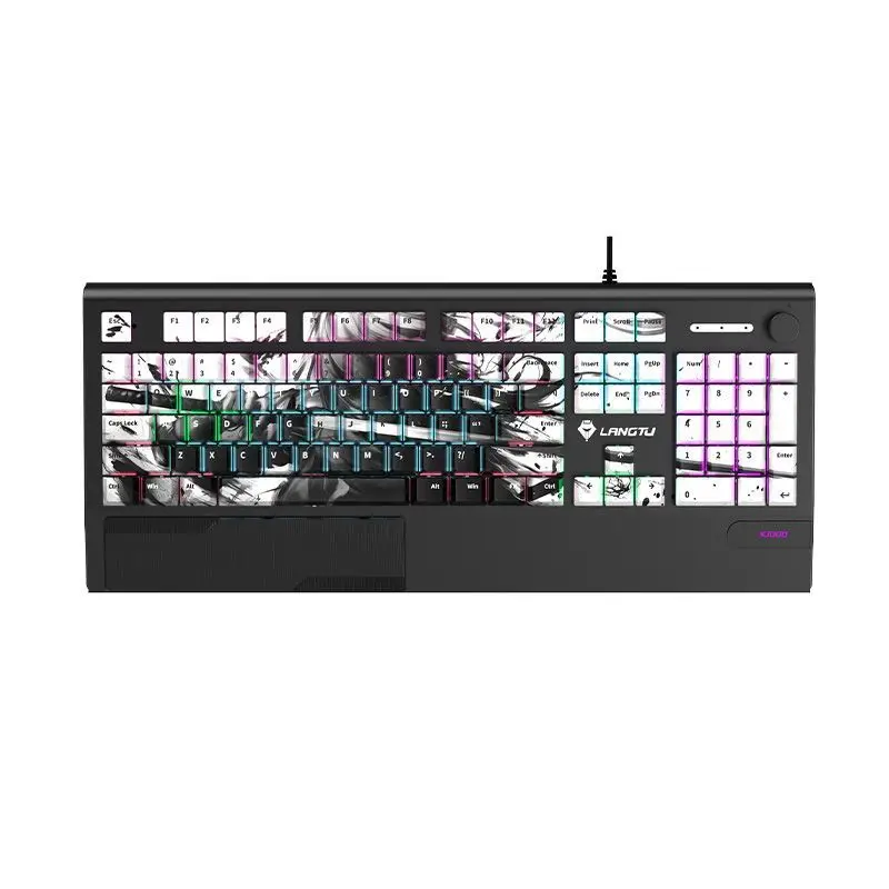 

Mechanical keyboard, red axis, silver axis, green axis, e-sports game, computer office, wired mute creative theme