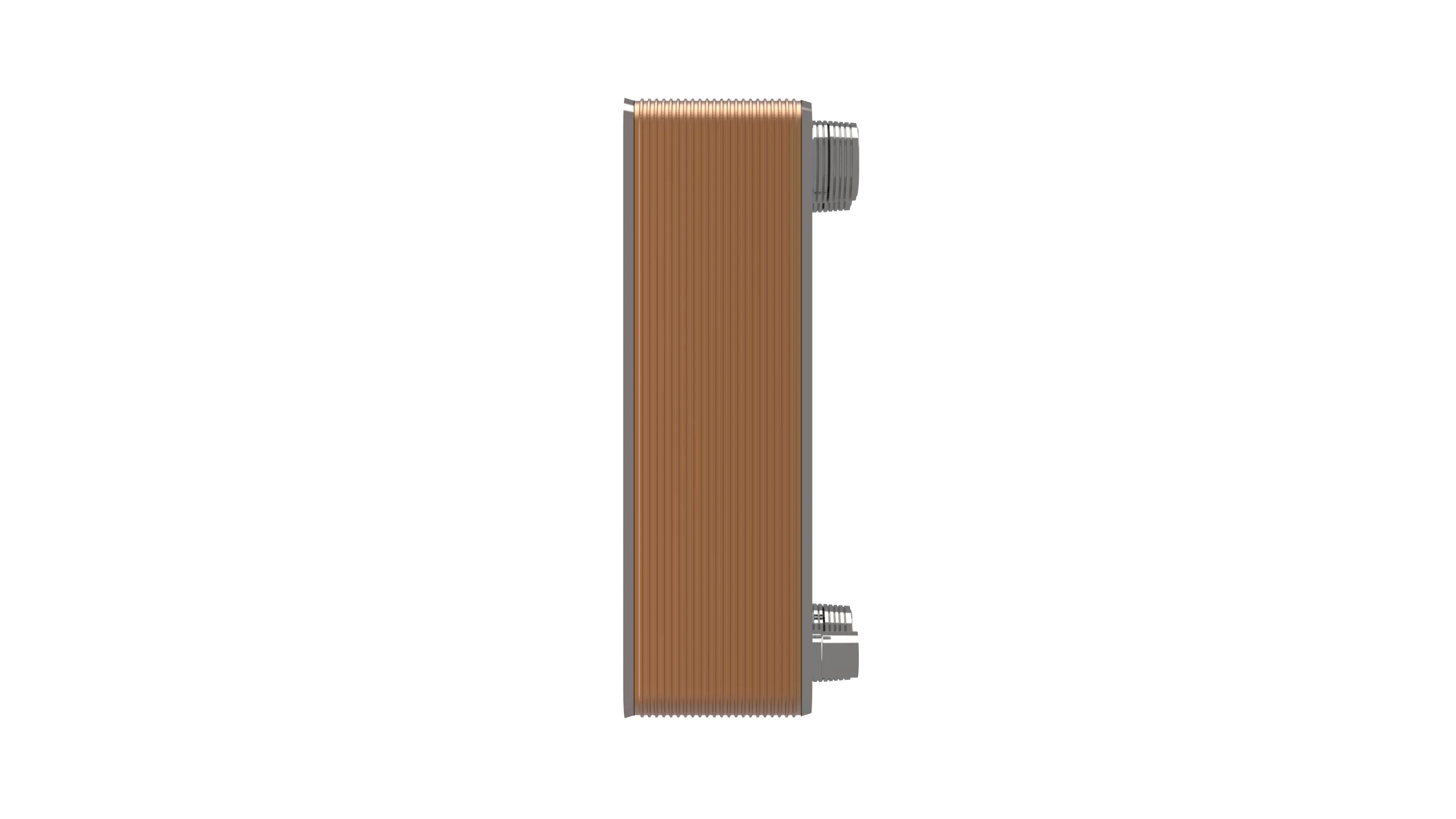 Brazed Plate Heat Exchanger FHC017FS SS304/SS316L Material High Efficiency Capable Adapting Multiple Refrigerants Ensuring